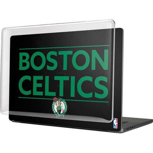 NBA Boston Celtics Standard - Black MacBook Cases